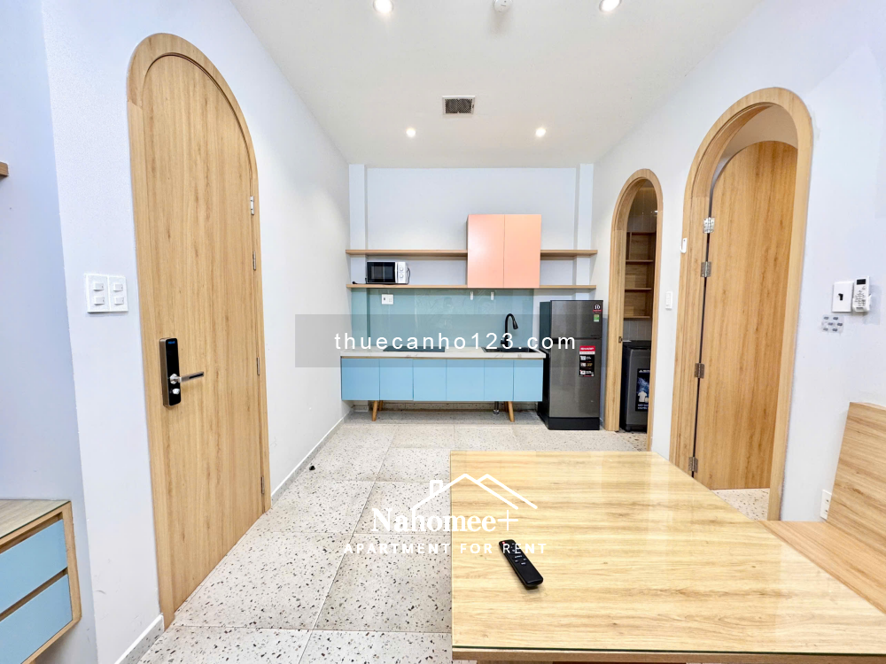 Căn hộ 1pn, ban công/cửa sổ, thiết kế độc đáo, 50m², ngay cầu Lê Văn Sỹ, trung tâm Quận 3