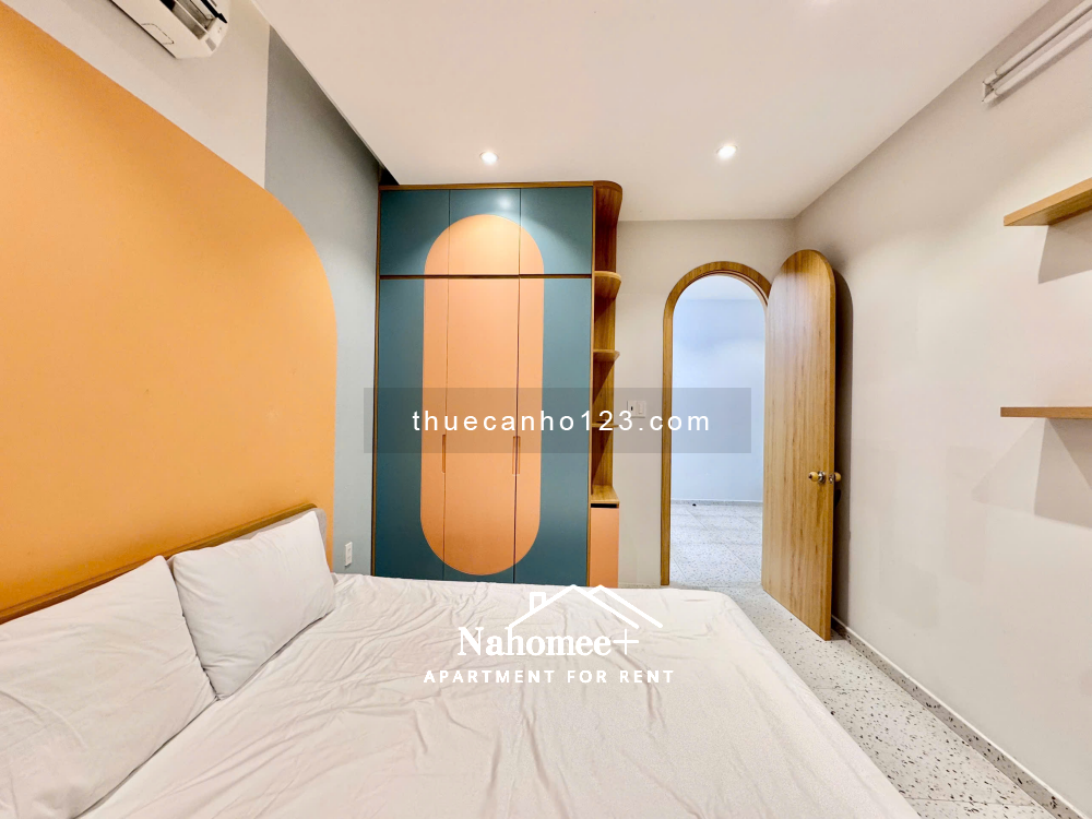 Căn hộ 1pn, ban công/cửa sổ, thiết kế độc đáo, 50m², ngay cầu Lê Văn Sỹ, trung tâm Quận 3