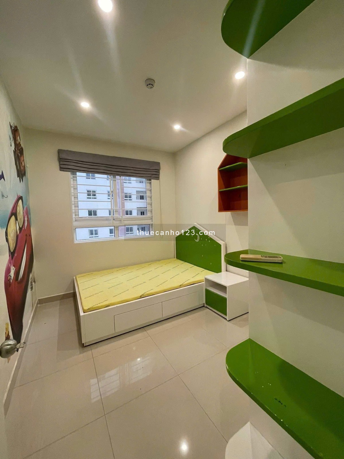 Chung cư Kim Tân hải, Trường Chinh, Q12, 70m2, 2PN, 7tr/th, Nội thất.