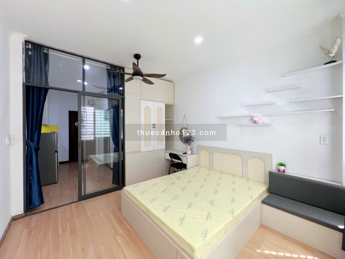 Căn hộ dịch vụ 1PN Q1 - ngay công viên Lê Văn Tám, chợ Tân Định, vòng xoay Điện Biên Phủ,...