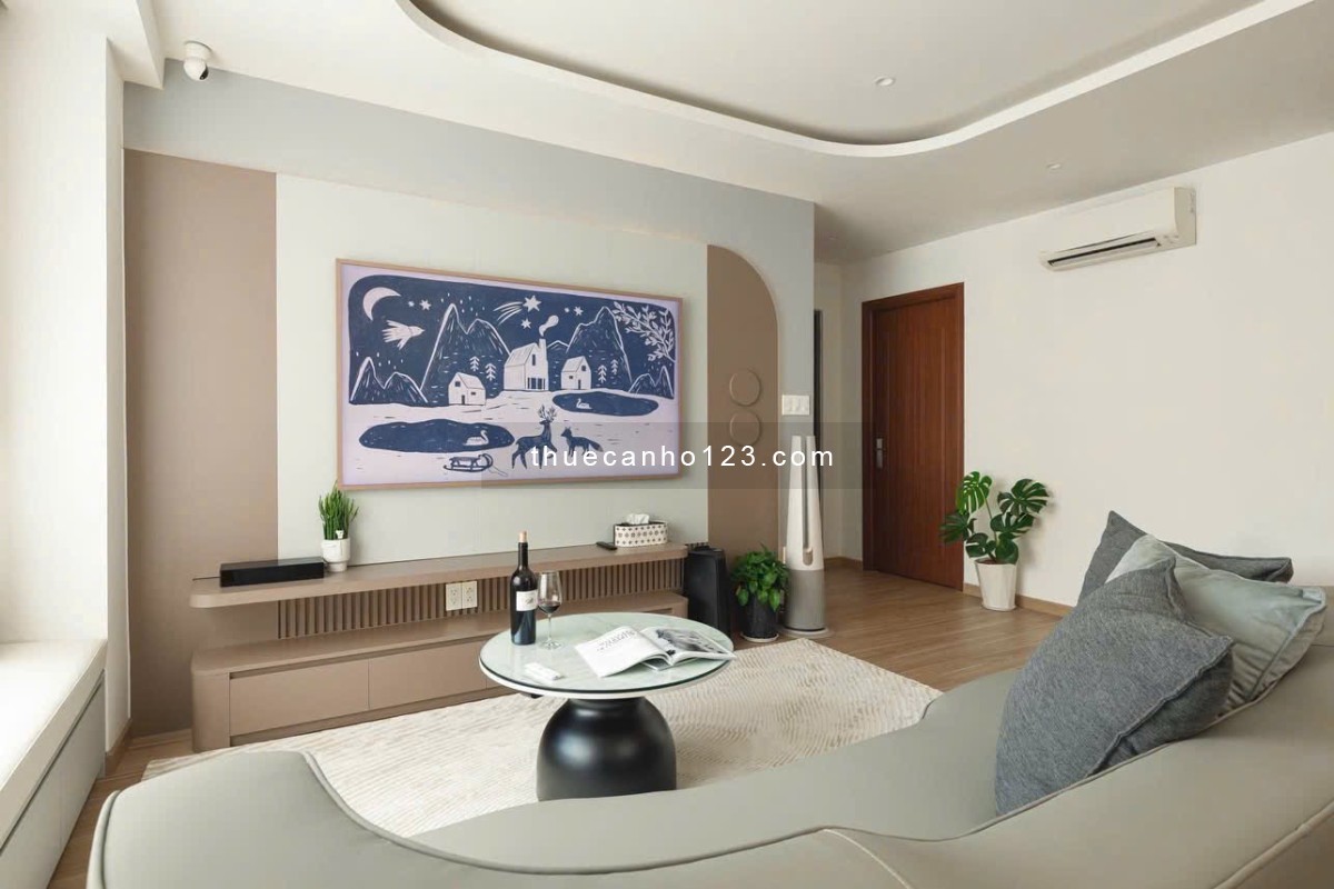 THUÊ GOLD VIEW 2PN2WC 80M2 BAN CÔNG VIEW SÔNG NGAY BẾN VÂN ĐỒN QUẬN 4 SÁT Q1 Q3 LH HARRY 0775926400