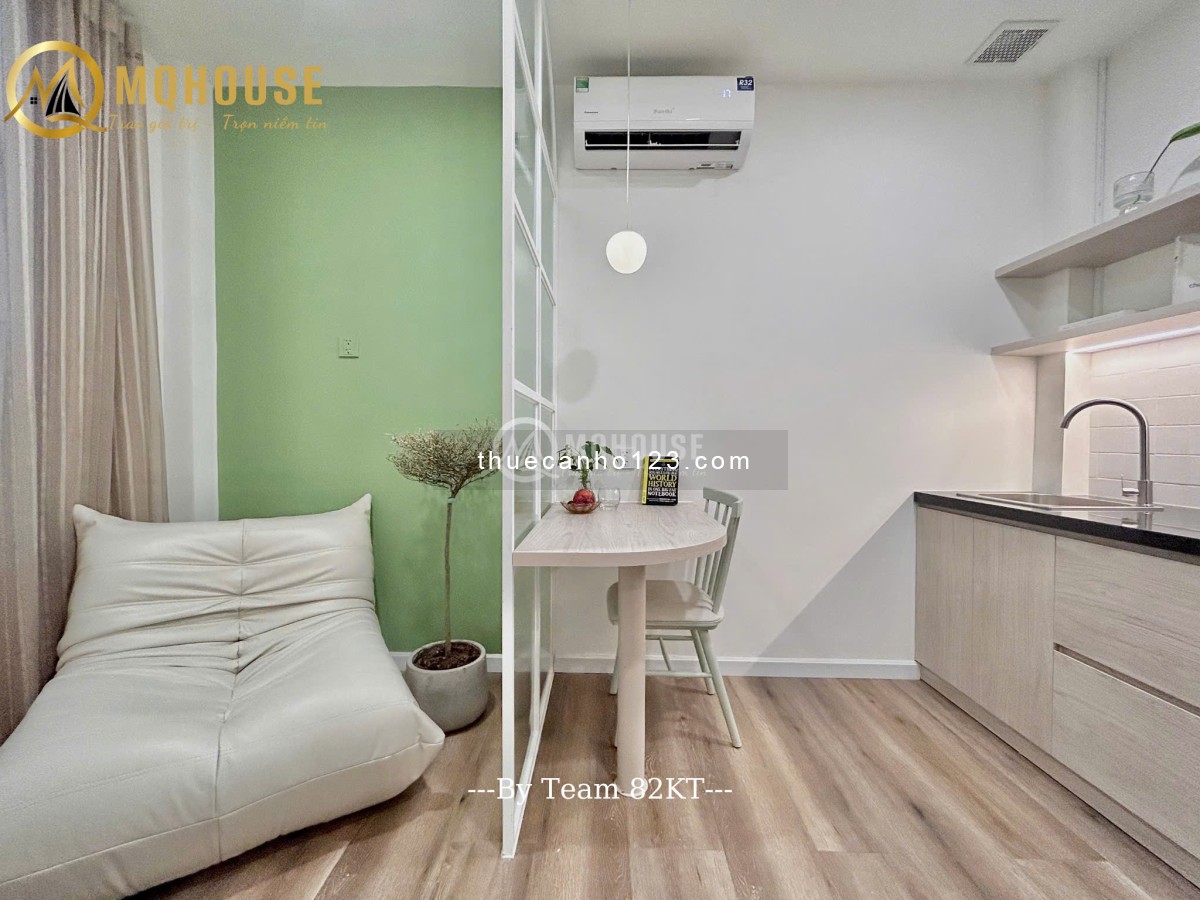 Căn hộ mới, ban công/cửa sổ thoáng, ngay khu Phan Xích Long, Tân Định – Trường Sa