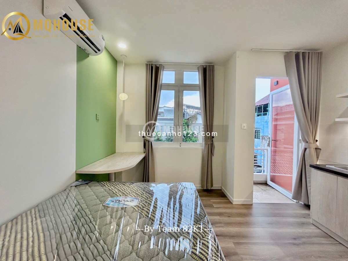 Căn hộ mới, ban công/cửa sổ thoáng, ngay khu Phan Xích Long, Tân Định – Trường Sa