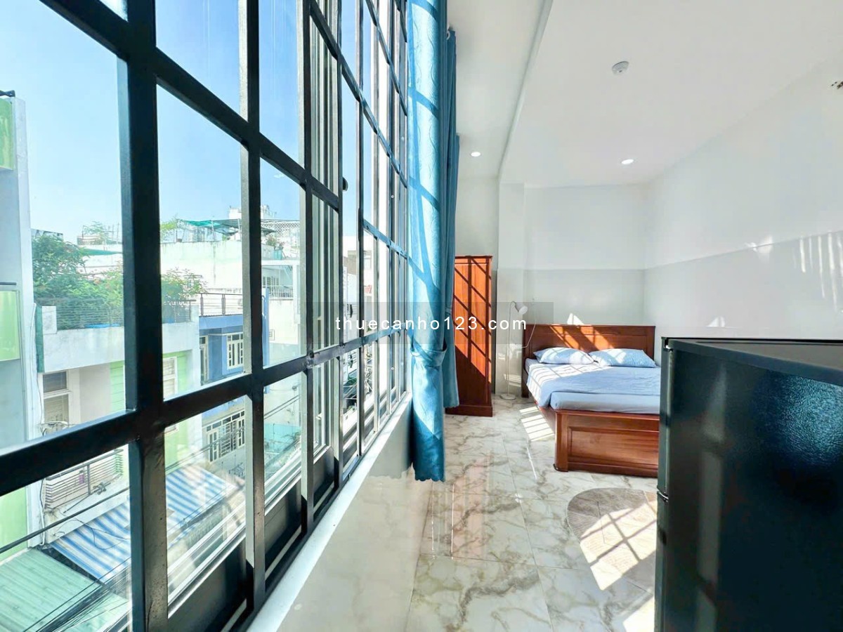 Studio cửa sổ trời, ngay cầu chữ Y, cầu Nguyễn Văn Cừ, chợ Rạch Ông, Parcmall,...