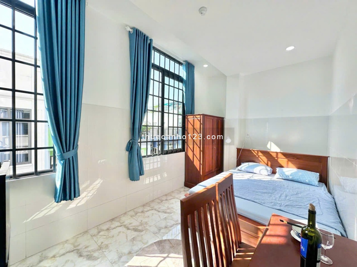 Studio cửa sổ trời, ngay cầu chữ Y, cầu Nguyễn Văn Cừ, chợ Rạch Ông, Parcmall,...