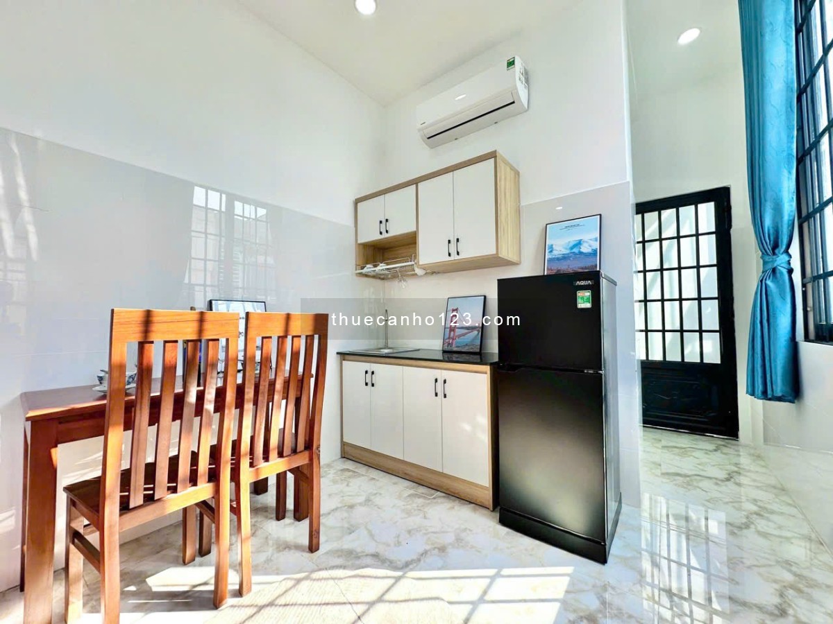 Studio cửa sổ trời, ngay cầu chữ Y, cầu Nguyễn Văn Cừ, chợ Rạch Ông, Parcmall,...