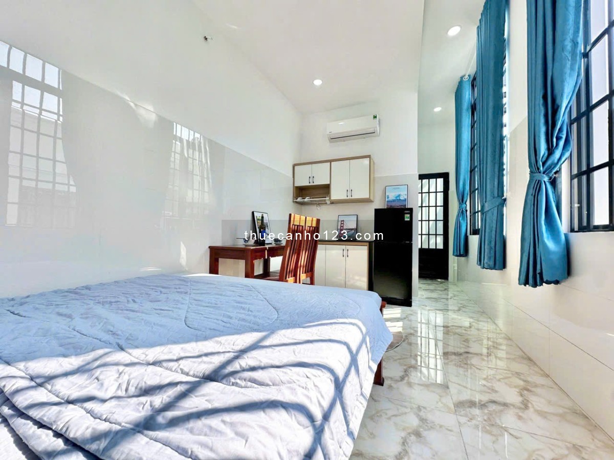 Studio cửa sổ trời, ngay cầu chữ Y, cầu Nguyễn Văn Cừ, chợ Rạch Ông, Parcmall,...