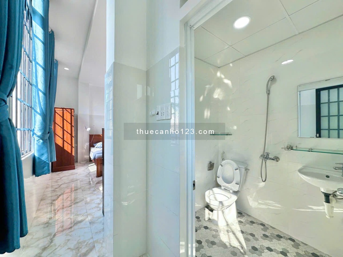 Studio cửa sổ trời, ngay cầu chữ Y, cầu Nguyễn Văn Cừ, chợ Rạch Ông, Parcmall,...