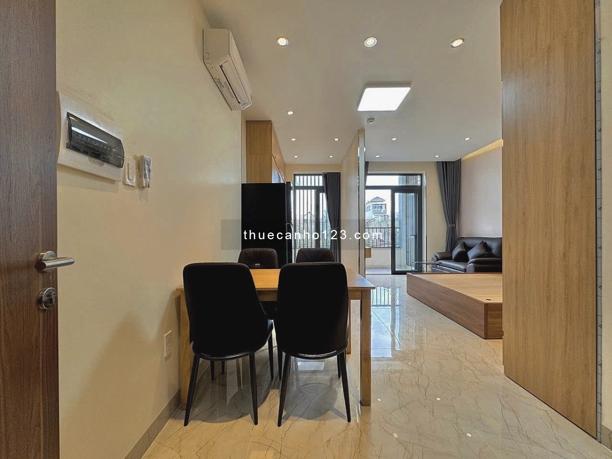 Căn hộ cao cấp giặt riêng, ban công, full nội thất – tivi / bếp / máy lọc nước – ZL 0909 186 134