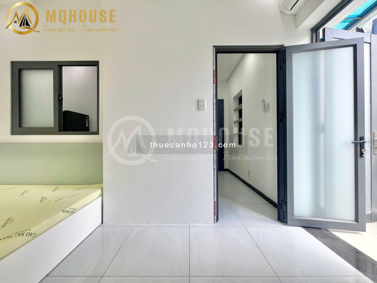 Giảm giá sốc! Căn hộ 1PN balcony - Tone xanh pastel, nội thất hiện đại - Ngay Phan Văn Trị