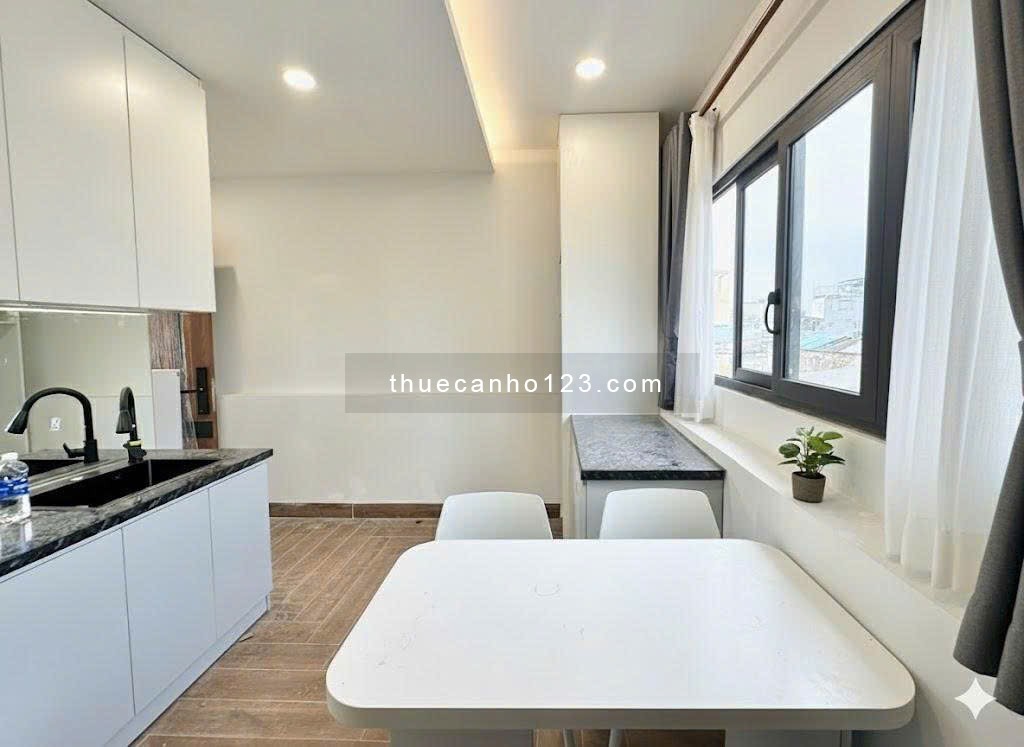 Khai trương căn hộ 1PN – Tone trắng be siêu sang – 40m² – Cửa sổ lớn tràn ánh sáng