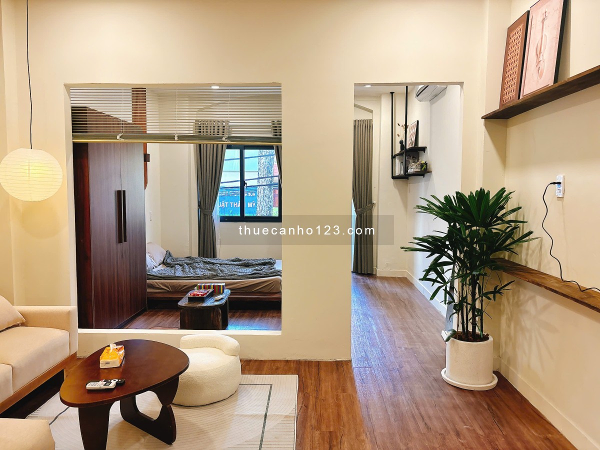 Cho Thuê Căn Hộ 1PN 55m2 Full Nội Thất, Ban Công,Gần Chợ Tân Định,Horizon Tower,Công Viên Lê Văn Tám