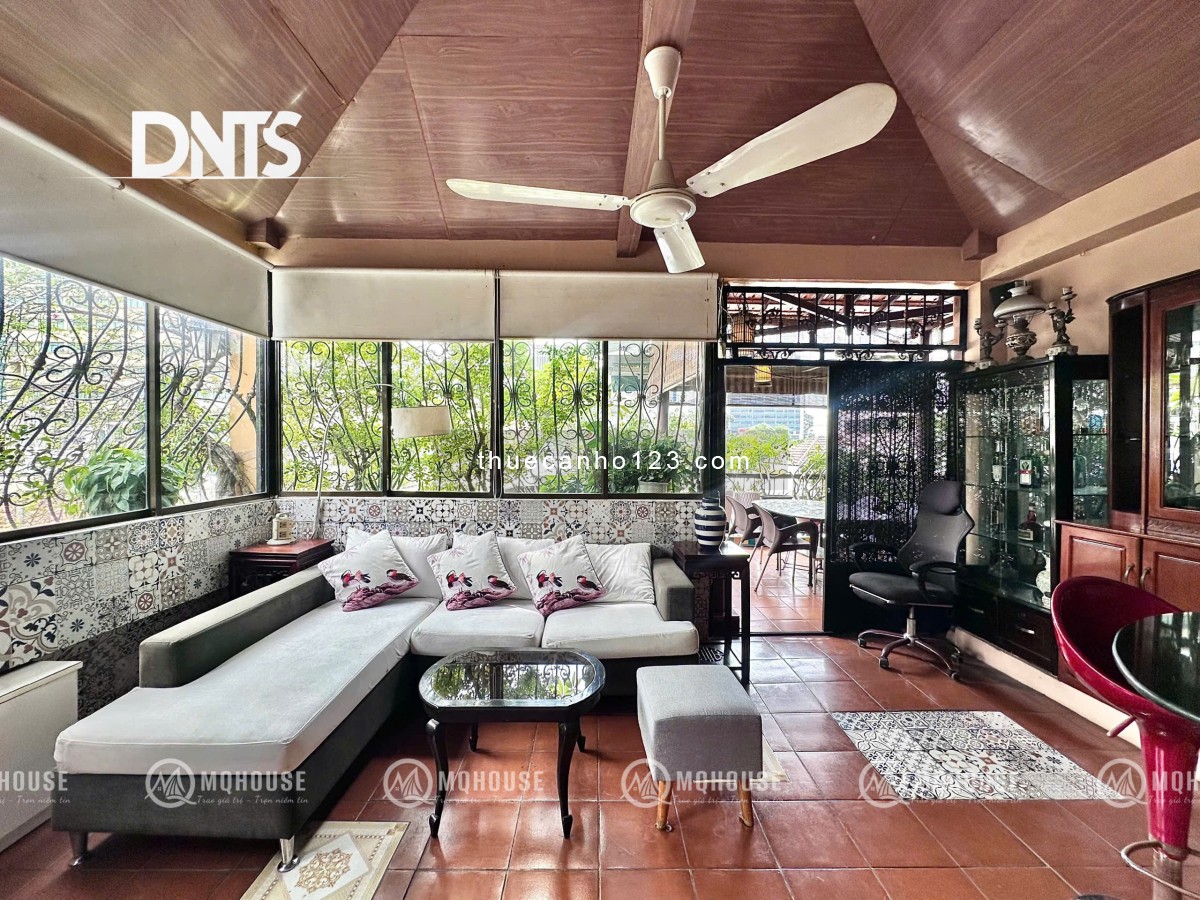 Penthouse 1PN 85m2 có ban công sân vườn, theo style Vintage, gần Bason, FWB, Lê Duẩn, CV Lê Văn Tám