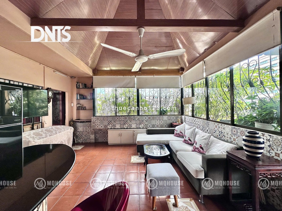 Penthouse 1PN 85m2 có ban công sân vườn, theo style Vintage, gần Bason, FWB, Lê Duẩn, CV Lê Văn Tám