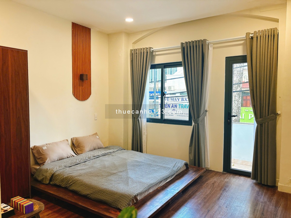 Cho Thuê Căn Hộ 1PN 55m2 Full Nội Thất, Ban Công,Gần Chợ Tân Định,Horizon Tower,Công Viên Lê Văn Tám