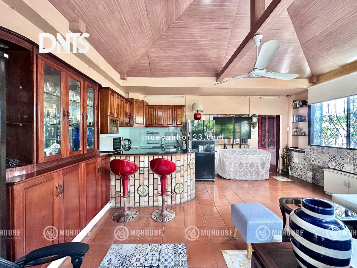 Penthouse 1PN 85m2 có ban công sân vườn, theo style Vintage, gần Bason, FWB, Lê Duẩn, CV Lê Văn Tám
