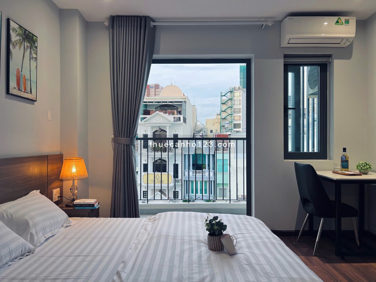 Cho thuê căn hộ 45m2_Thang máy, hầm xe_Đầy Đủ Nội Thất_gần Bùi Viện Viện_Hình Thật-Giá Thật