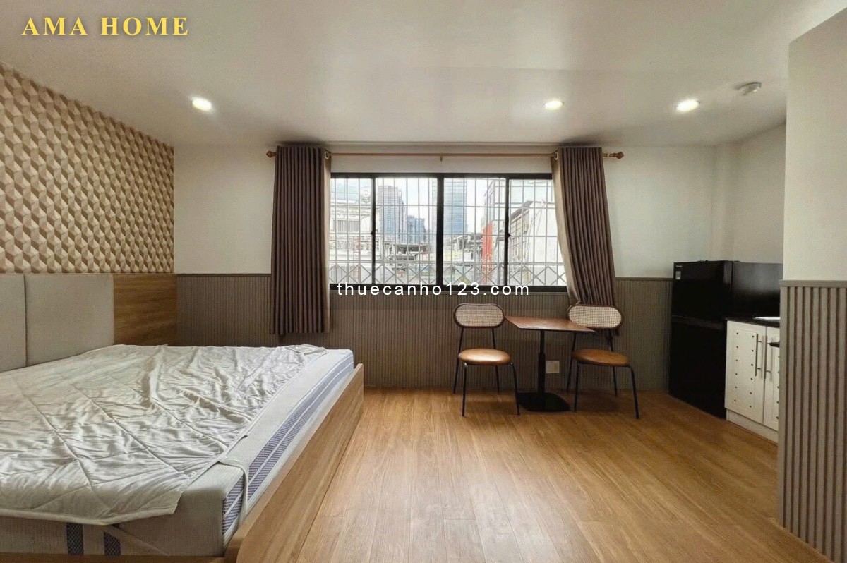 Cho Thuê Căn Hộ Ngay Phố Nhật, Gần Công Trường Mê Linh, Studio 45m2, Đầy Đủ Nội Thất