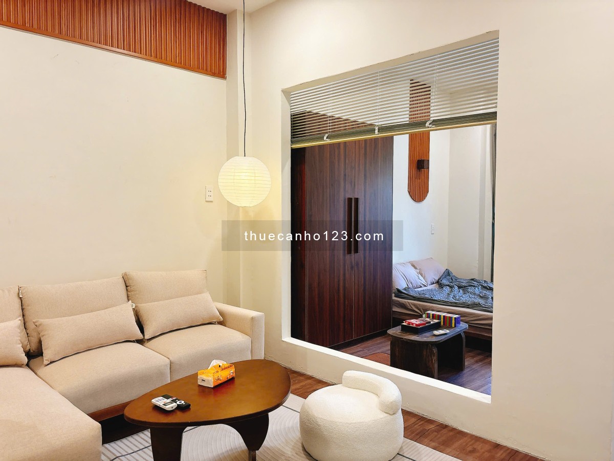 Cho Thuê Căn Hộ 1PN 55m2 Full Nội Thất, Ban Công,Gần Chợ Tân Định,Horizon Tower,Công Viên Lê Văn Tám