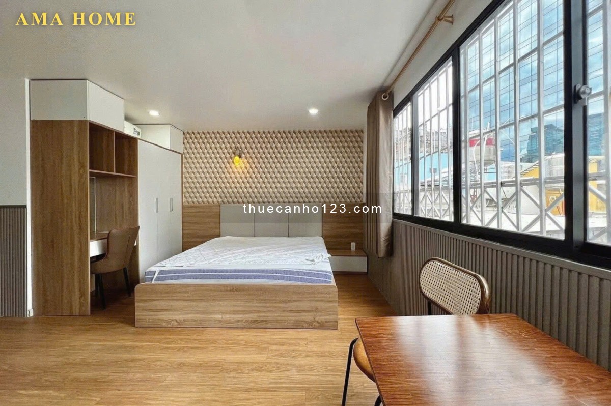 Cho Thuê Căn Hộ Ngay Phố Nhật, Gần Công Trường Mê Linh, Studio 45m2, Đầy Đủ Nội Thất