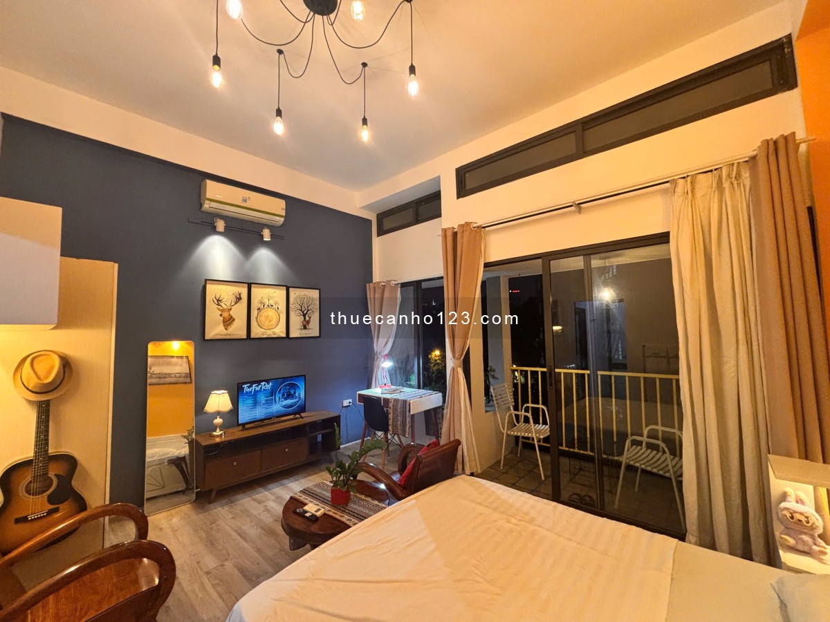 Cho thuê căn hộ 1 Phòng Ngủ, Ban Công Cây Xanh, Diện tích 30m2, Gần Chợ Phan Văn Hân, Chỉ Từ 7tr/th