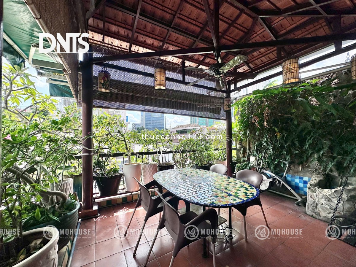 Penthouse 1PN 85m2 có ban công sân vườn, theo style Vintage, gần Bason, FWB, Lê Duẩn, CV Lê Văn Tám