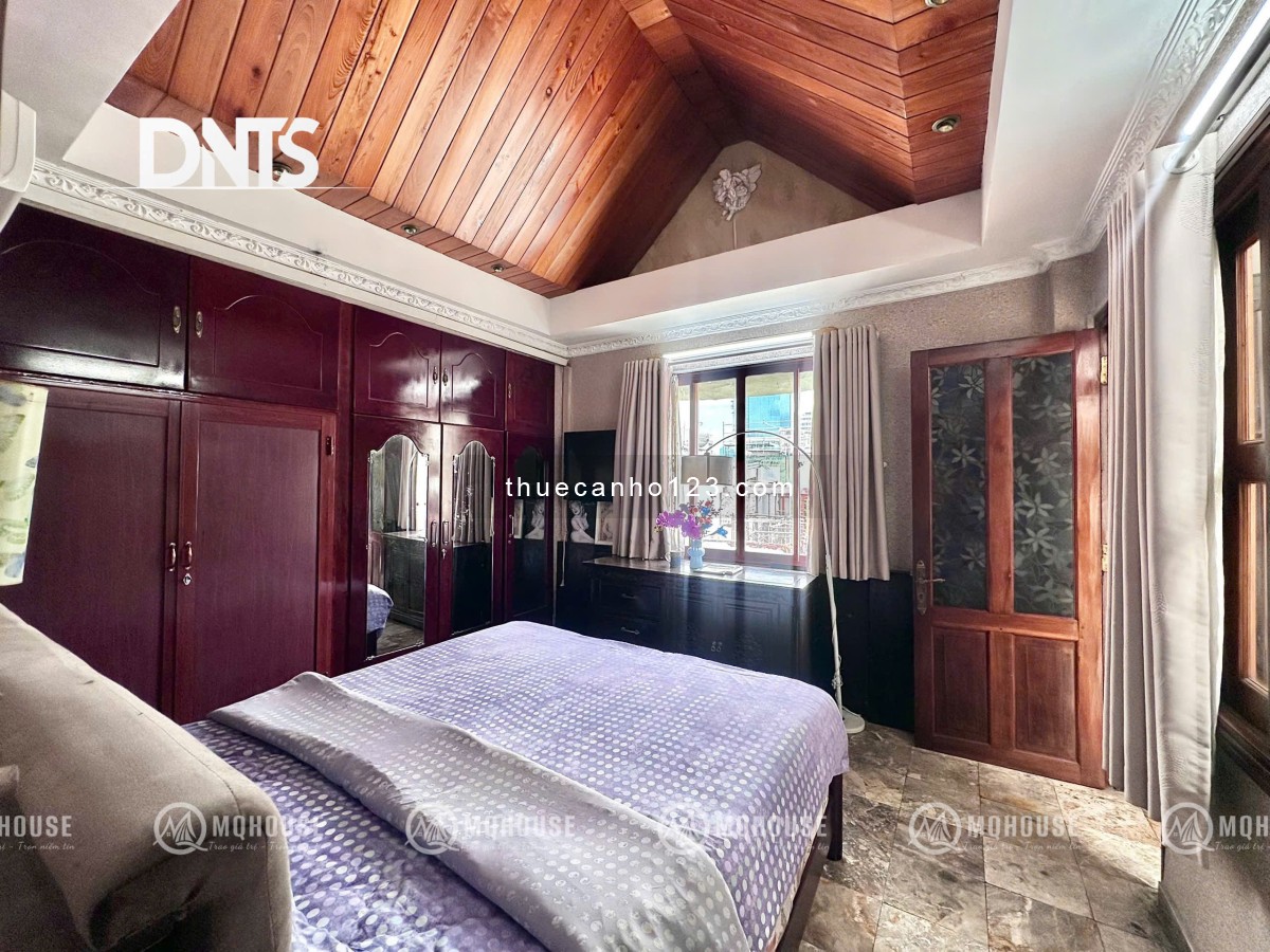 Penthouse 1PN 85m2 có ban công sân vườn, theo style Vintage, gần Bason, FWB, Lê Duẩn, CV Lê Văn Tám