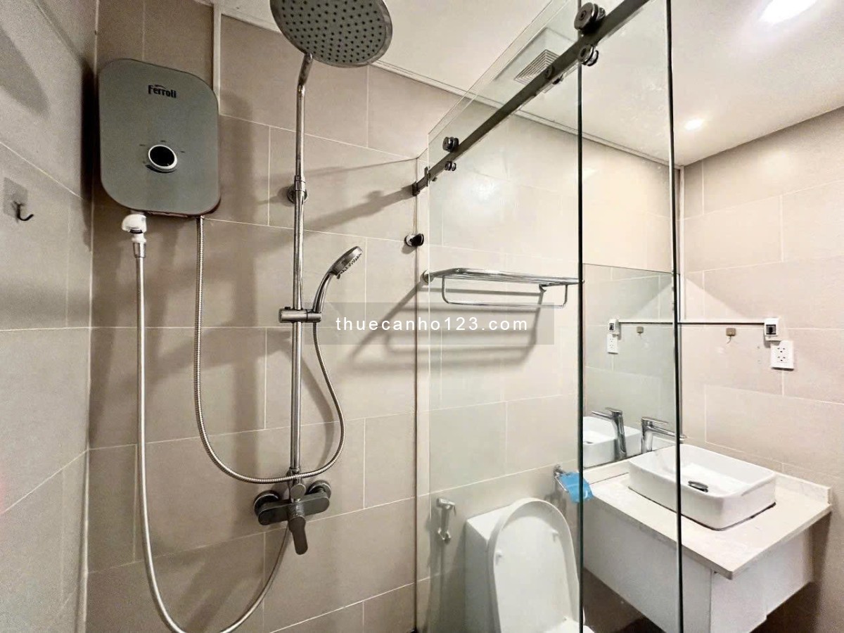 Căn Hộ 1PN 55m2_Thang máy, hầm xe, tòa nhà lớn_Khu an ninh_Gần Chợ Thị Nghè, Bason, Landmark81