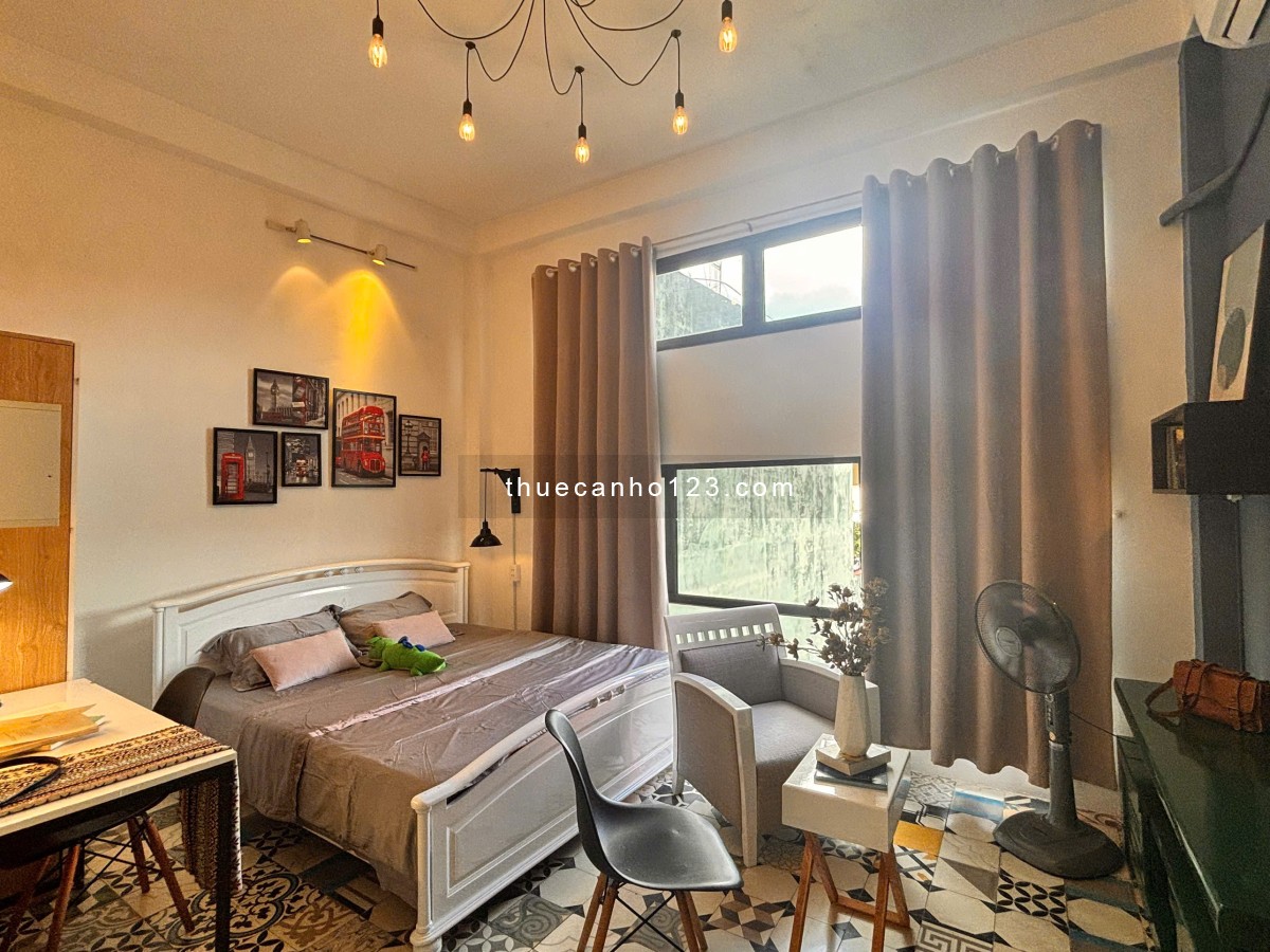 Cho thuê căn hộ 1 Phòng Ngủ, Ban Công Cây Xanh, Diện tích 30m2, Gần Chợ Phan Văn Hân, Chỉ Từ 7tr/th