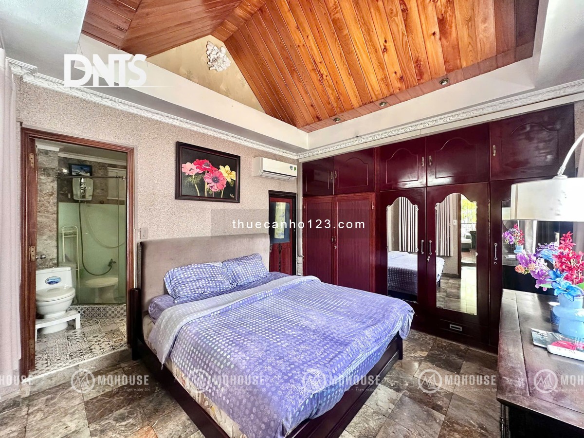 Penthouse 1PN 85m2 có ban công sân vườn, theo style Vintage, gần Bason, FWB, Lê Duẩn, CV Lê Văn Tám