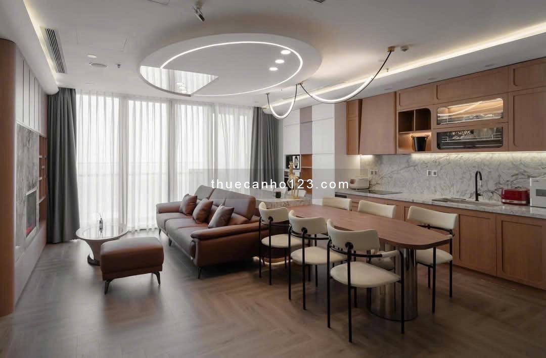 Thuê Vinhomes Golden River 3PN 2WC View sông Landmark 81 Full nội thất cao cấp cầu Ba Son Nguyễn Huệ