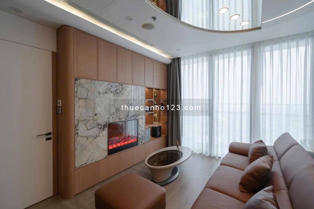 Thuê Vinhomes Golden River 3PN 2WC View sông Landmark 81 Full nội thất cao cấp cầu Ba Son Nguyễn Huệ