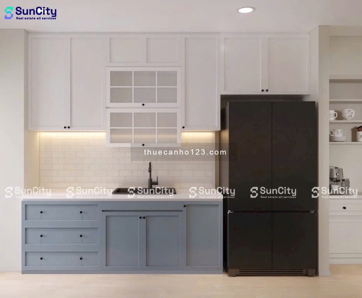 Thuê The Tresor 3PN 2WC tại Bến Vân Đồn Q4 nội thất cao cấp view Bitexco Q1 Takashimaya Nguyễn Huệ