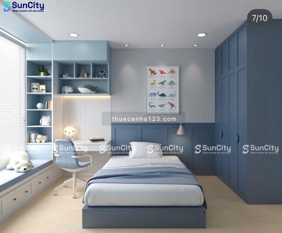 Thuê The Tresor 3PN 2WC tại Bến Vân Đồn Q4 nội thất cao cấp view Bitexco Q1 Takashimaya Nguyễn Huệ