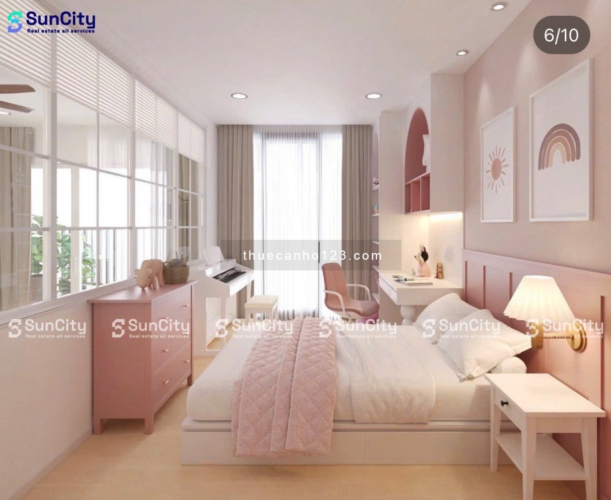 Thuê The Tresor 3PN 2WC tại Bến Vân Đồn Q4 nội thất cao cấp view Bitexco Q1 Takashimaya Nguyễn Huệ