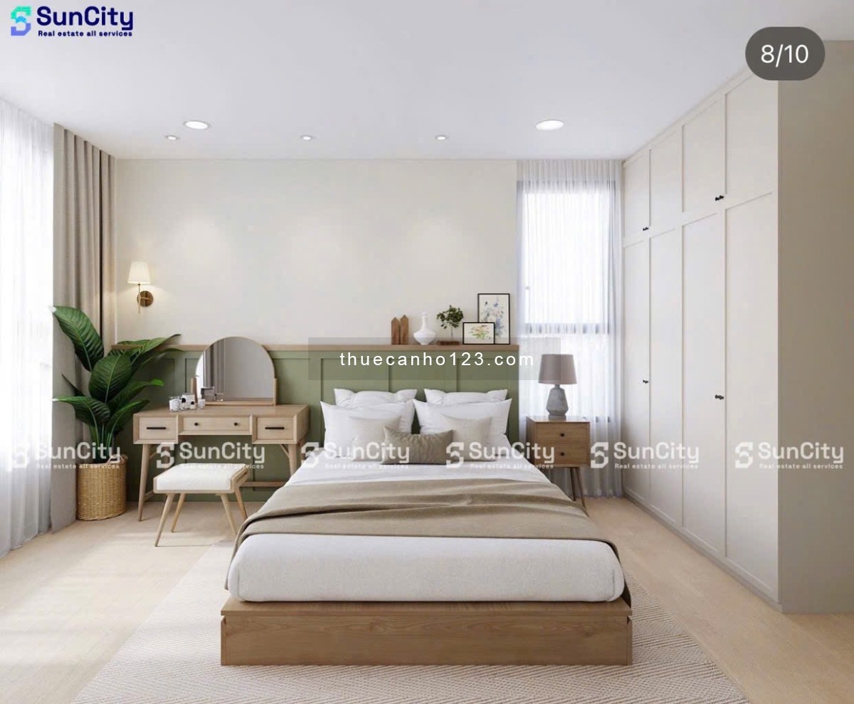 Thuê The Tresor 3PN 2WC tại Bến Vân Đồn Q4 nội thất cao cấp view Bitexco Q1 Takashimaya Nguyễn Huệ