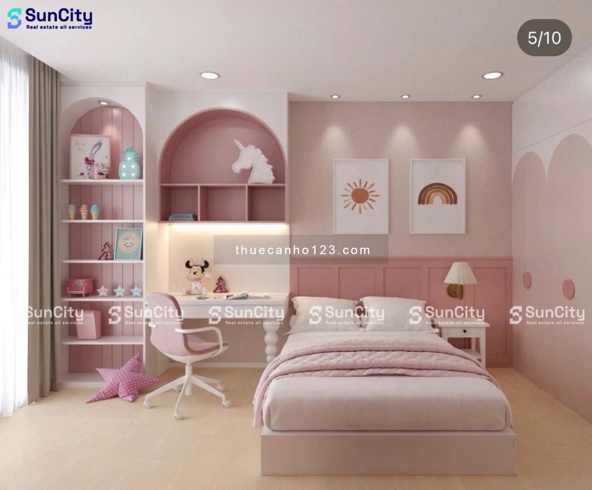 Thuê The Tresor 3PN 2WC tại Bến Vân Đồn Q4 nội thất cao cấp view Bitexco Q1 Takashimaya Nguyễn Huệ