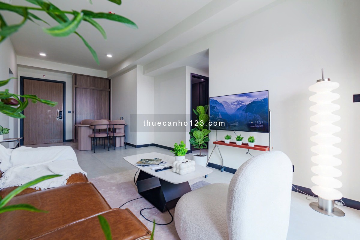 Thuê Delasol 2PN 2WC full nội thất view sông tại Nguyễn Tất Thành Q4 gần cầu Kênh Tẻ, Calmette Q1