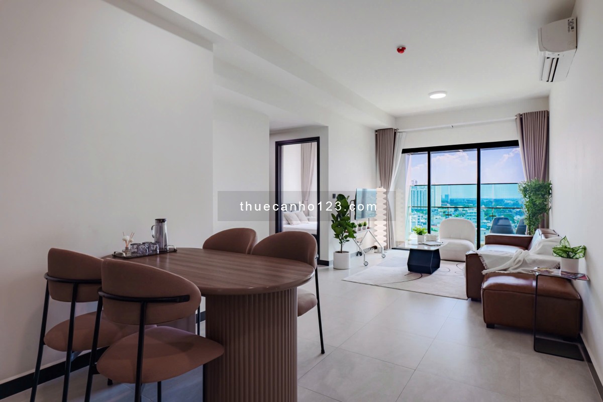 Thuê Delasol 2PN 2WC full nội thất view sông tại Nguyễn Tất Thành Q4 gần cầu Kênh Tẻ, Calmette Q1