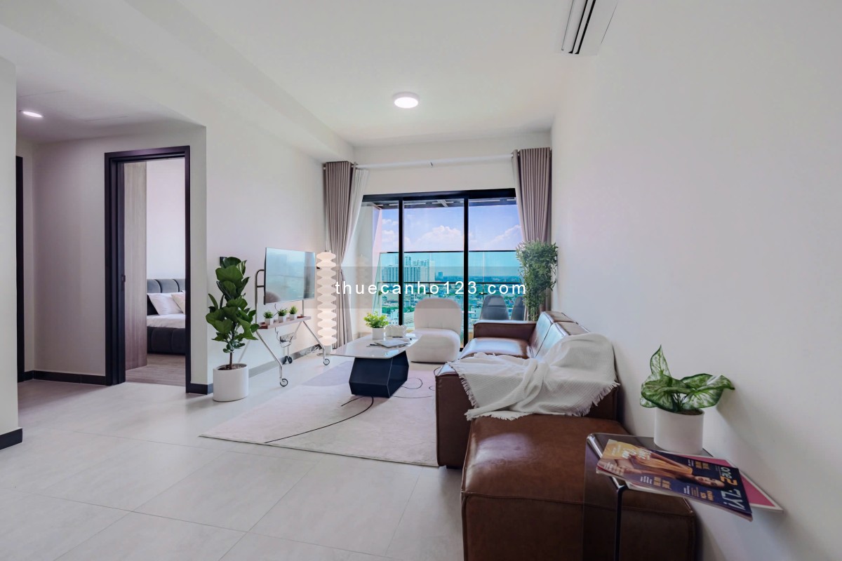 Thuê Delasol 2PN 2WC full nội thất view sông tại Nguyễn Tất Thành Q4 gần cầu Kênh Tẻ, Calmette Q1