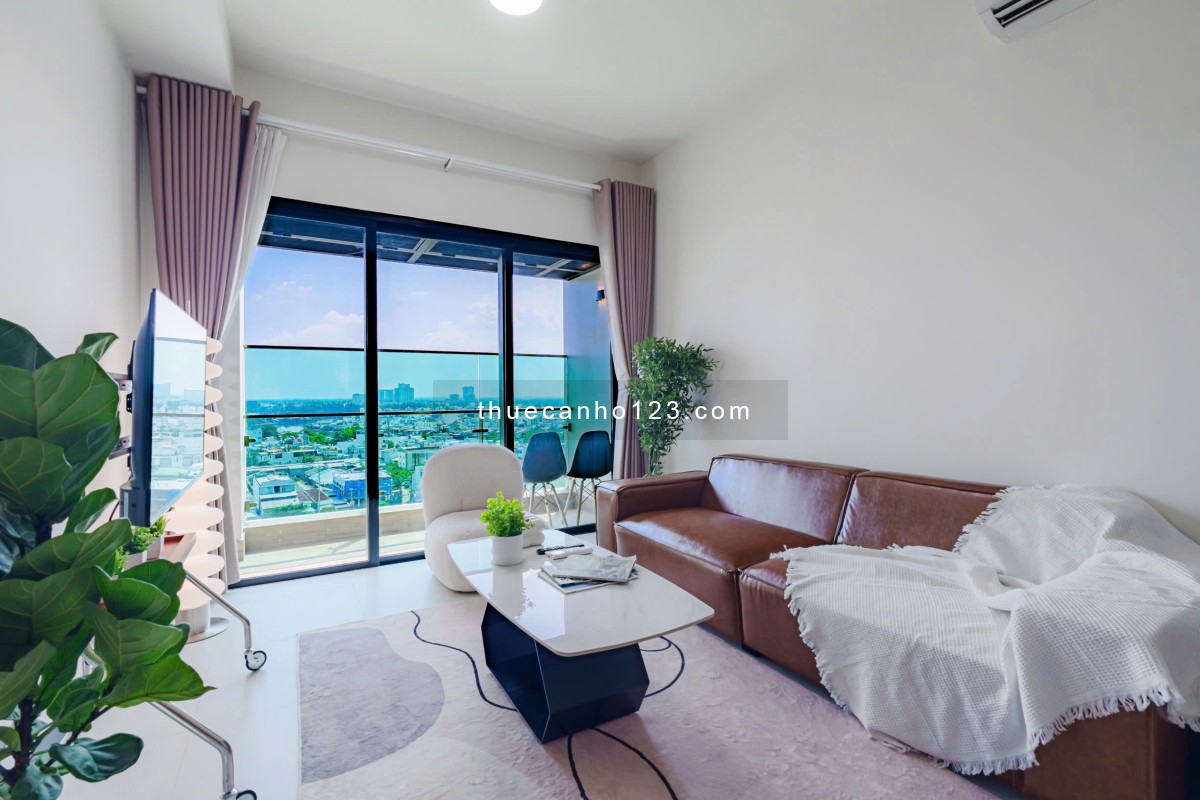 Thuê Delasol 2PN 2WC full nội thất view sông tại Nguyễn Tất Thành Q4 gần cầu Kênh Tẻ, Calmette Q1