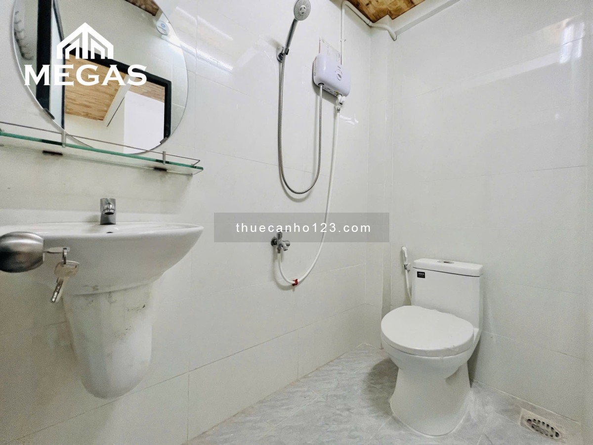 Duplex gác cao – Đất Thánh, P6, Tân Bình – cửa sổ thoáng mát – trống sẵn
