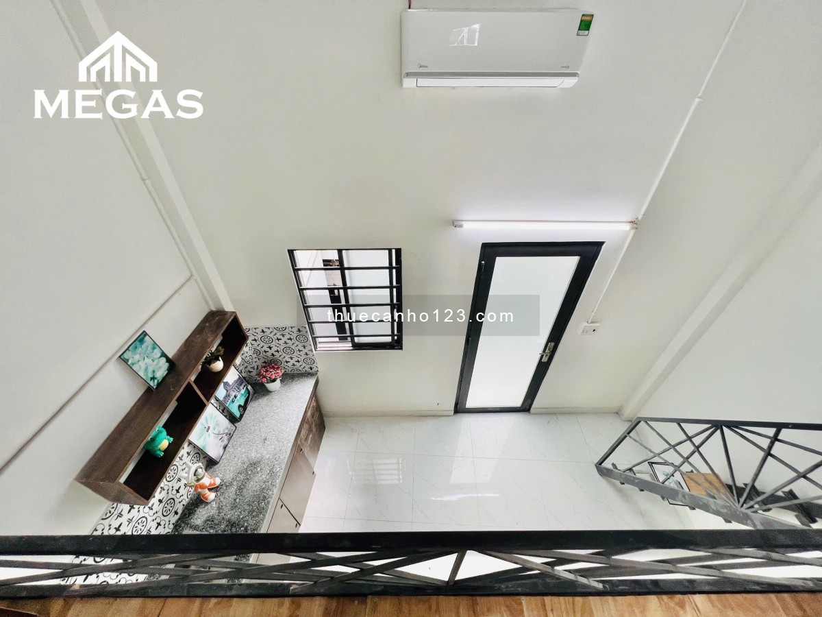 Duplex gác cao – Đất Thánh, P6, Tân Bình – cửa sổ thoáng mát – trống sẵn