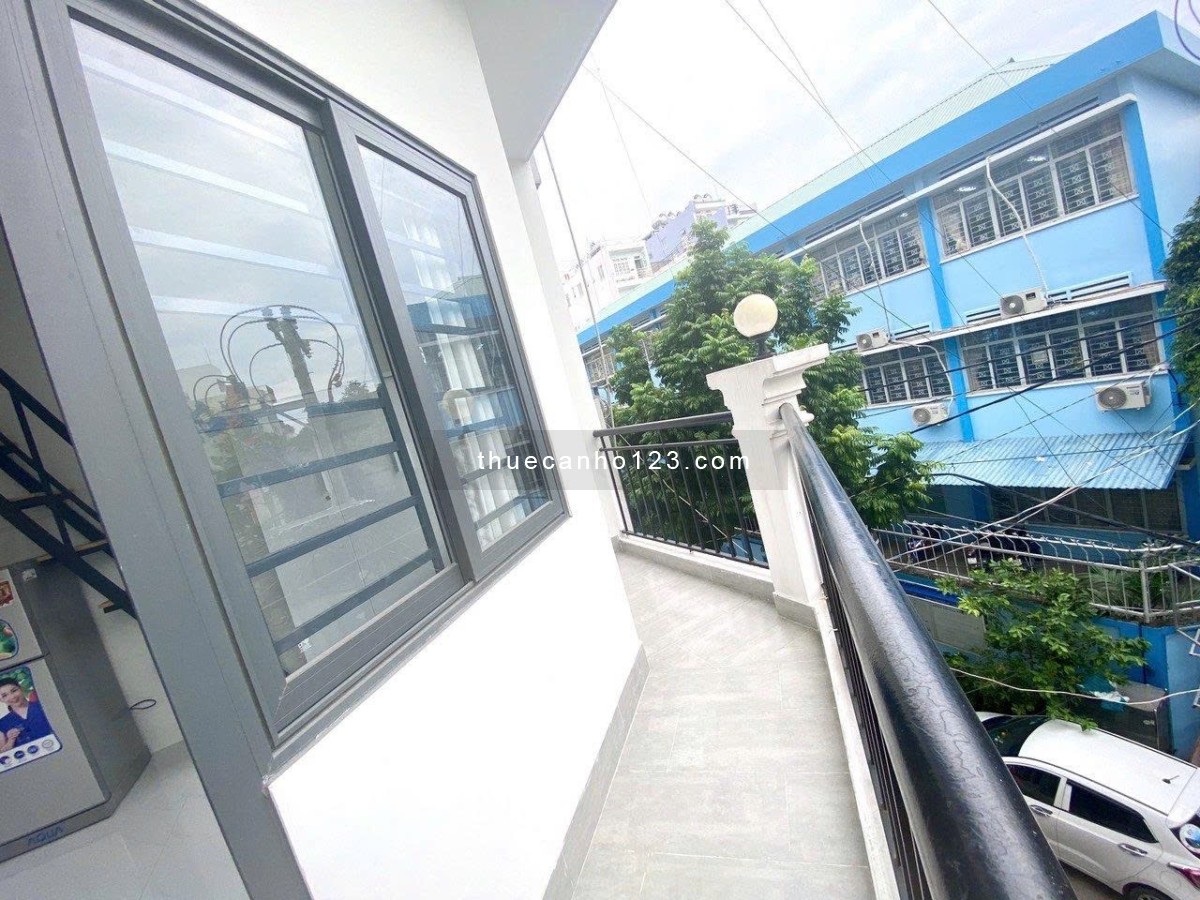 Cho thuê phòng duplex Văn Chung, Tân Bình – Có ban công, gần Etown Cộng Hòa