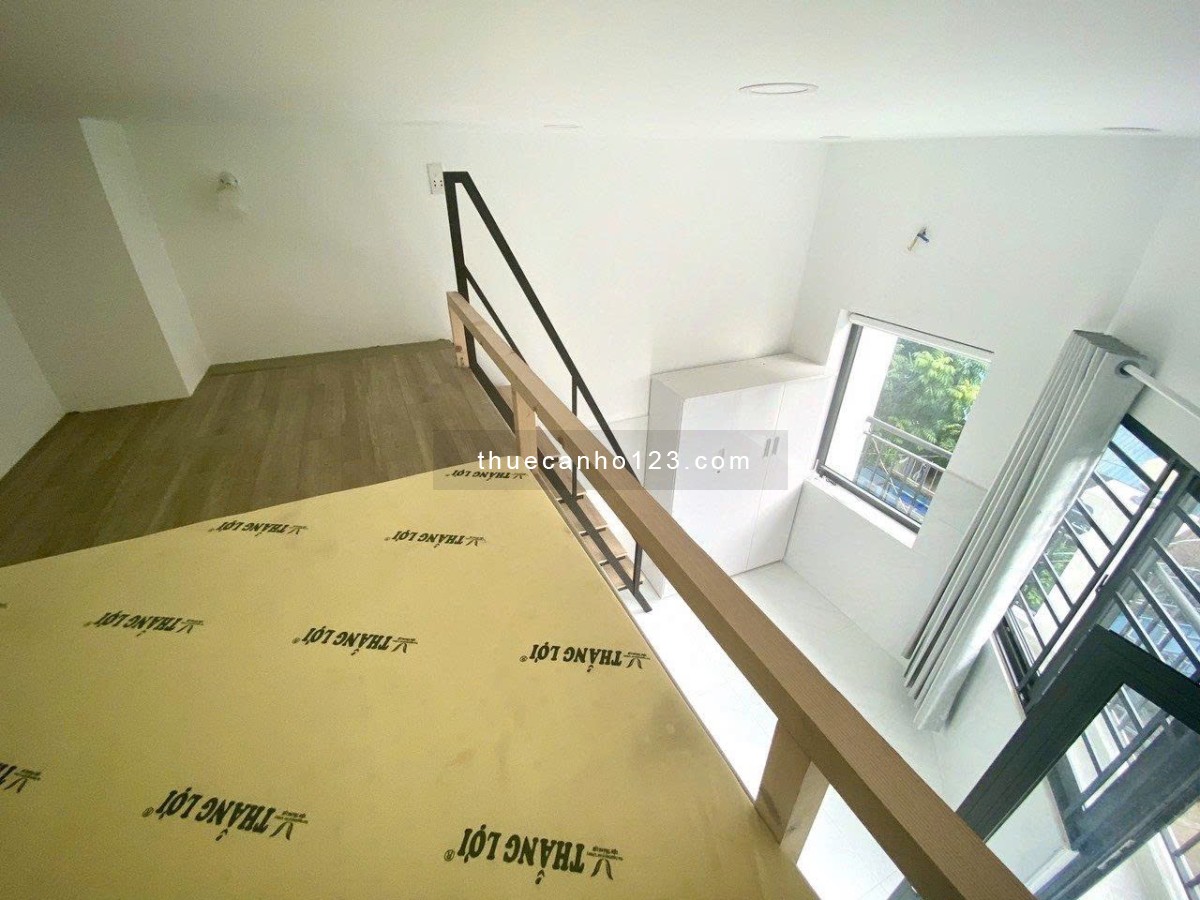 Cho thuê phòng duplex Văn Chung, Tân Bình – Có ban công, gần Etown Cộng Hòa