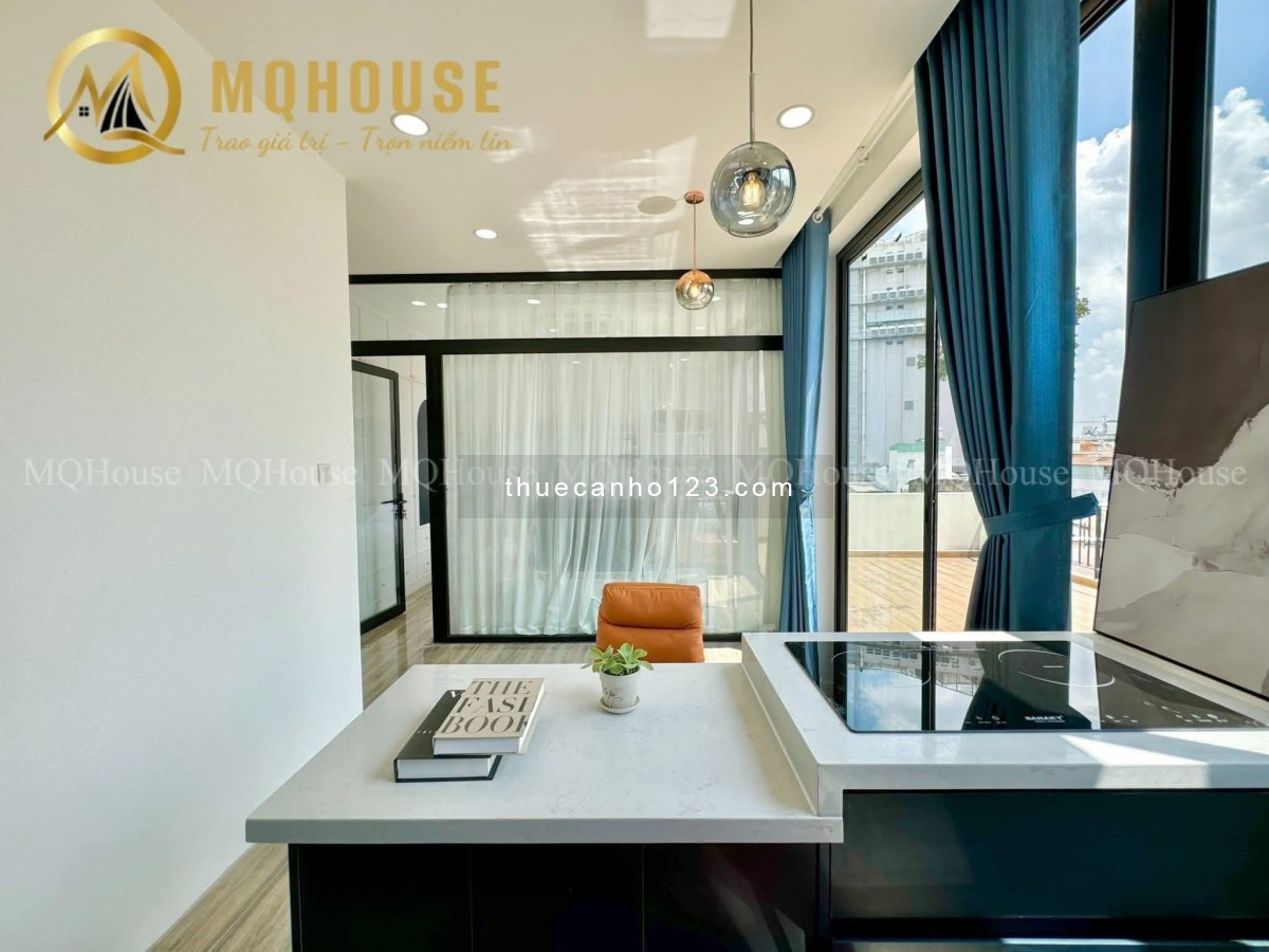 Cho thuê căn hộ 1PN full nội thất – Ban công lớn – Gần sân bay Tân Sơn Nhất, Quận Tân Bình