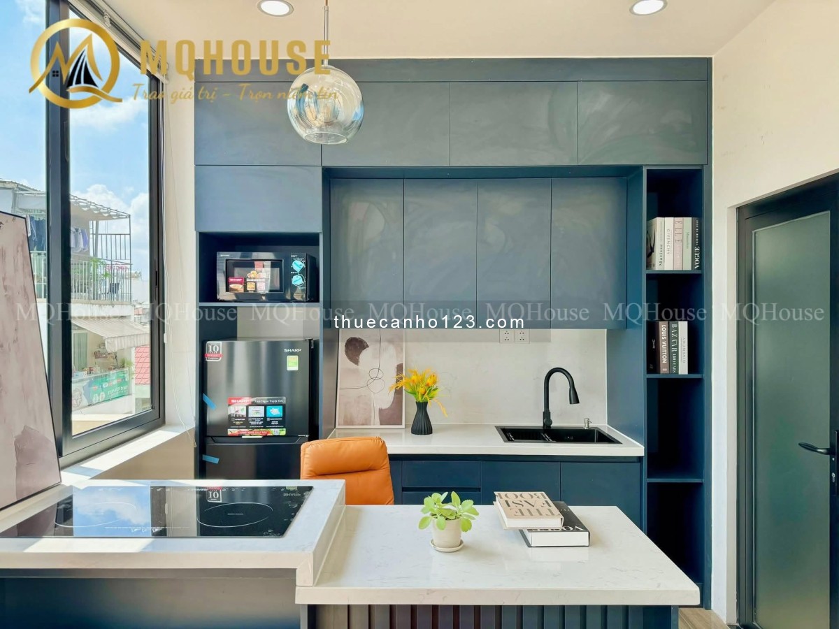 Cho thuê căn hộ 1PN full nội thất – Ban công lớn – Gần sân bay Tân Sơn Nhất, Quận Tân Bình