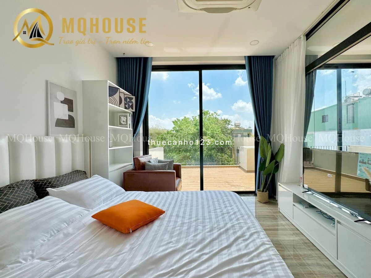 Cho thuê căn hộ 1PN full nội thất – Ban công lớn – Gần sân bay Tân Sơn Nhất, Quận Tân Bình