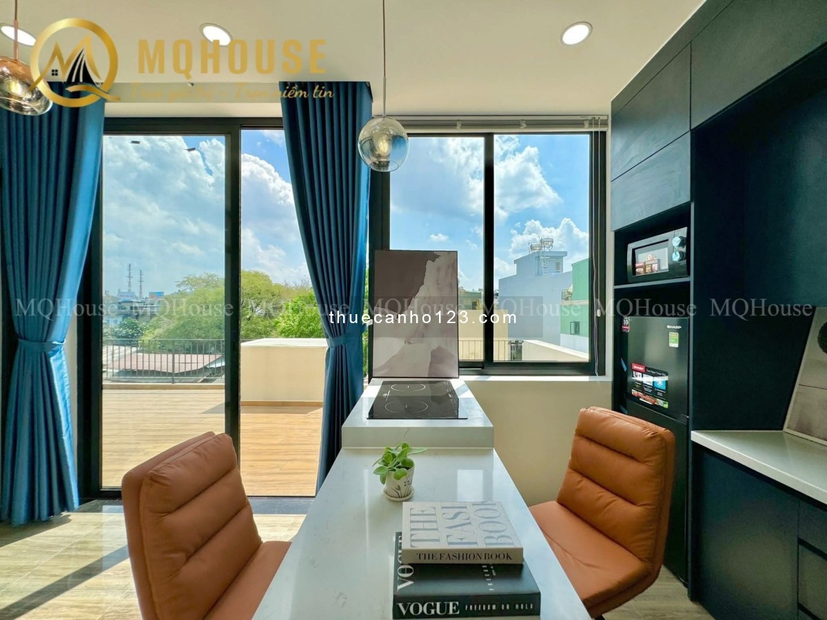 Cho thuê căn hộ 1PN full nội thất – Ban công lớn – Gần sân bay Tân Sơn Nhất, Quận Tân Bình