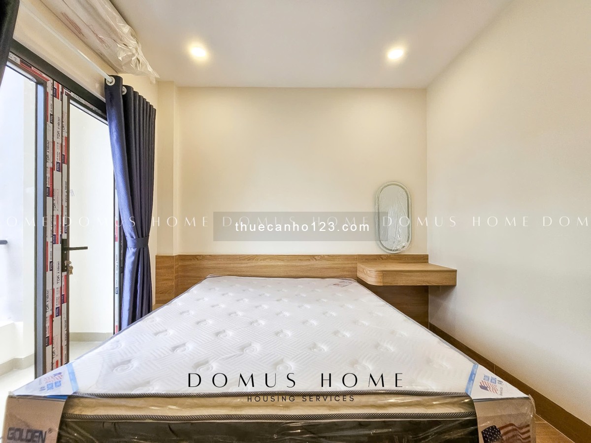 Studio ban công, full nội thất, máy giặt riêng đầy đủ tiện nghi 